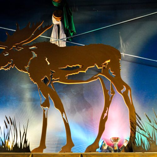 Moose entrance way